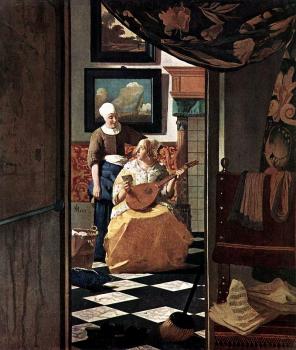 Johannes Vermeer : The Love Letter II